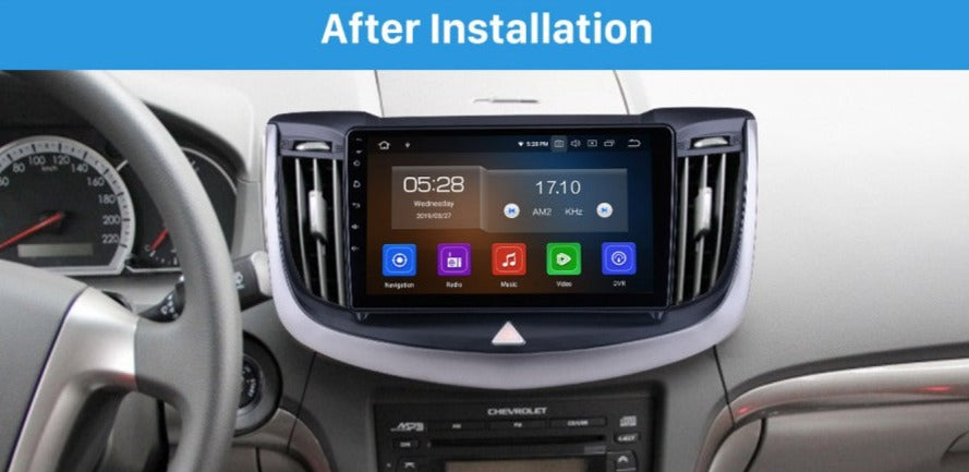 Autoradio + Consola para CHEVROLET EPICA 2013-2017 (9 Pulgadas)