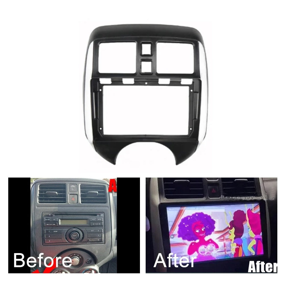 Consola para Nissan Versa Note 2014-2016 (LHD, 9 pulgadas)