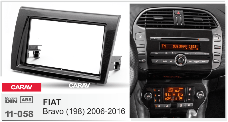 Consola CARAV - FIAT BRAVO (198)