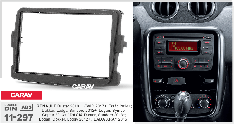 Consola CARAV - RENAULT DUSTER - 2010