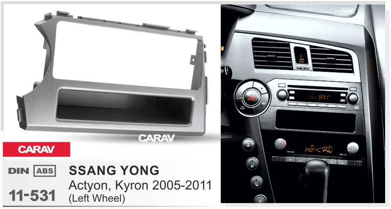 Consola CARAV - SSANG YONG ACTYON, KYRON