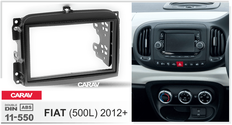 Consola CARAV - FIAT (500L)