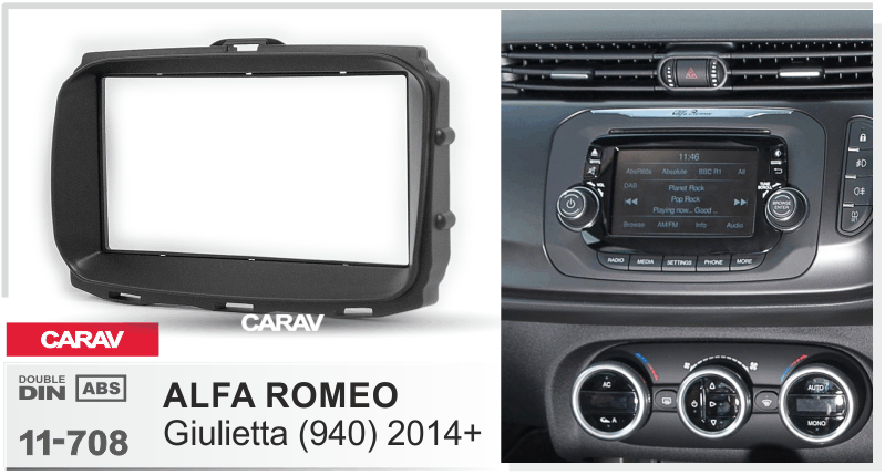 Consola CARAV - ALFA ROMEO - GIULIETTA (940)