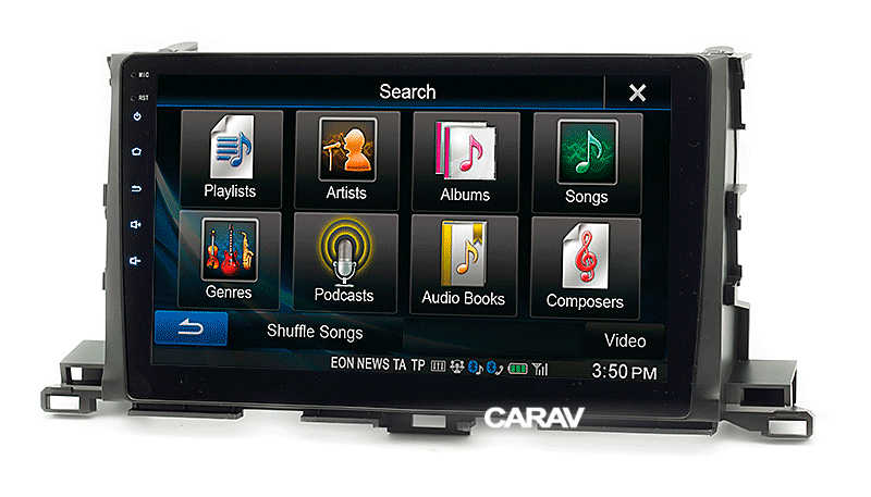 Consola CARAV - TOYOTA KLUGER 2014 - HIGHLANDER 2013