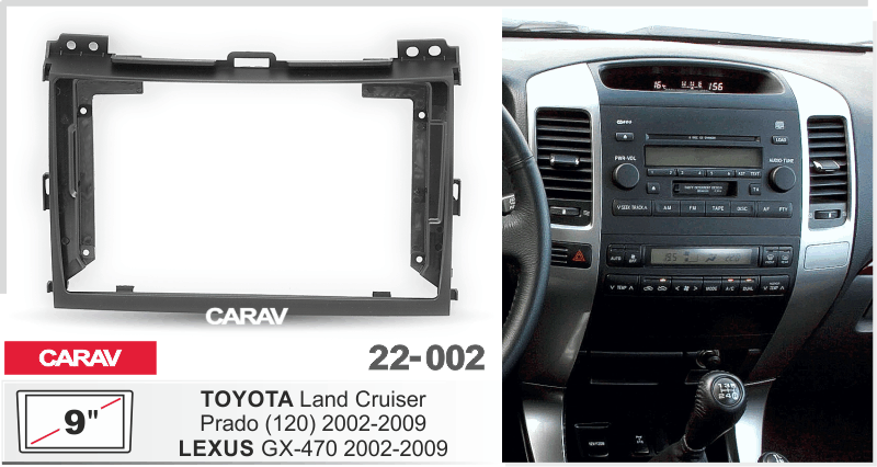 Consola CARAV - TOYOTA LAND CRUISER PRADO