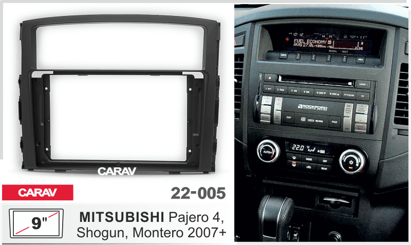 Consola CARAV - MITSUBISHI PAJERO 4 - SHOGUN - MONTERO