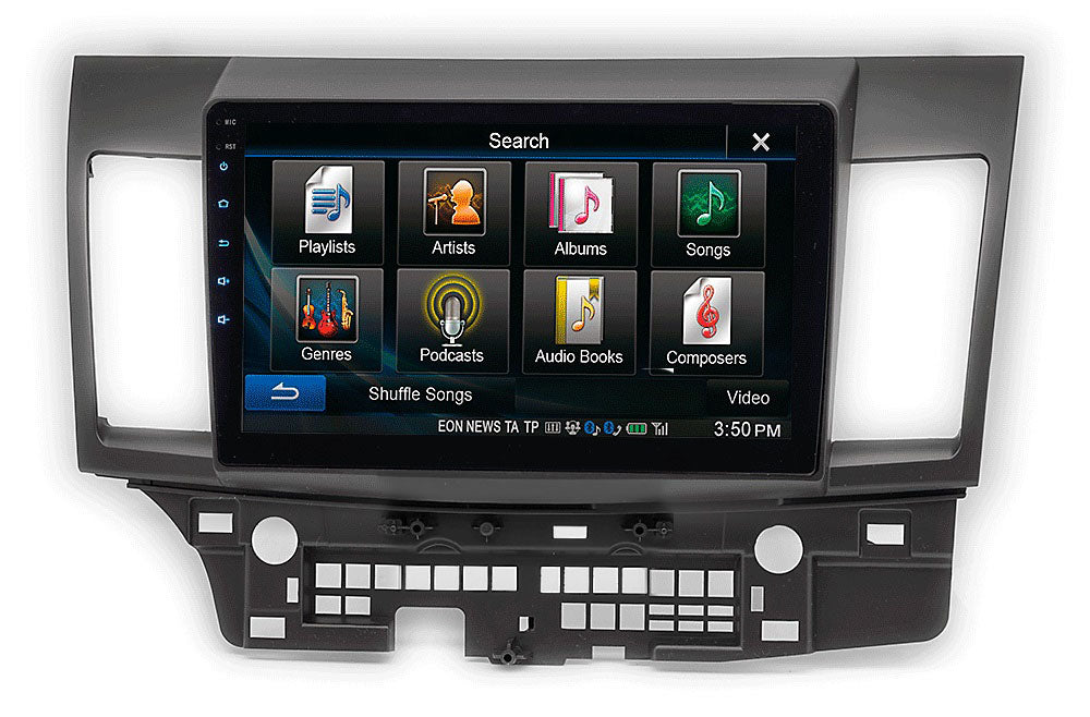 Consola para Mitsubishi Lancer/ Fortis 2010 (10.1 pulgadas)