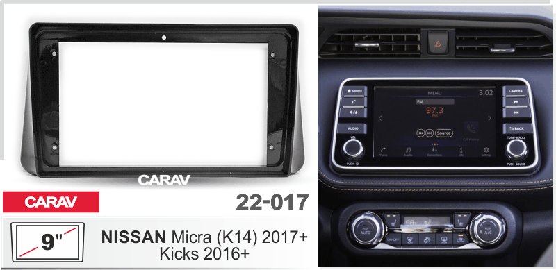 Consola CARAV - NISSAN MICRA (K14)