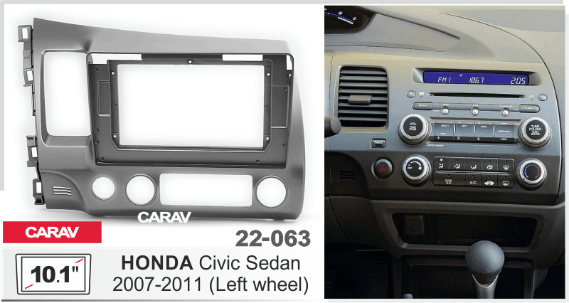 Consola CARAV - HONDA CIVIC SEDAN