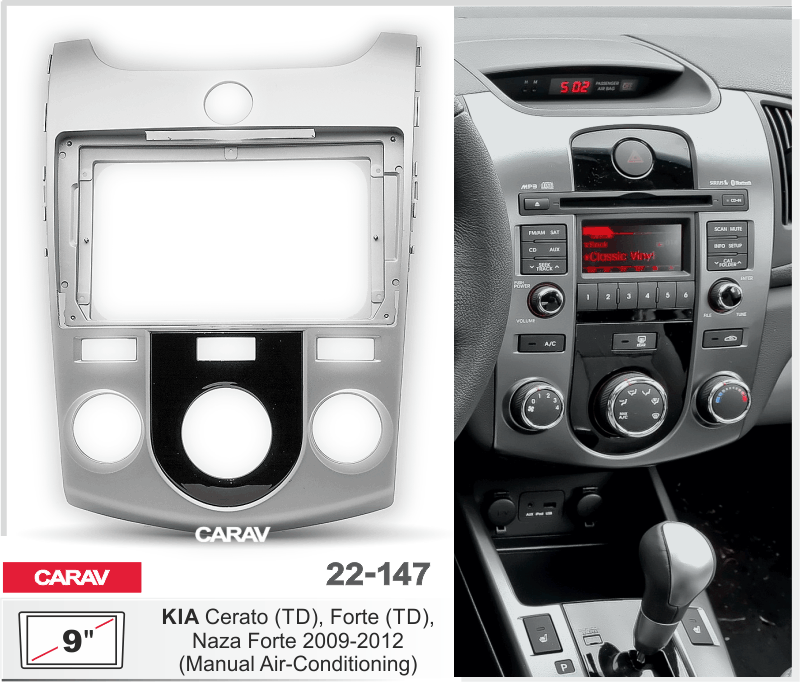 Consola CARAV - KIA CERATO (TD)