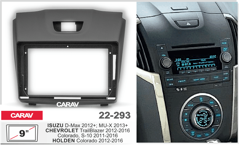 Consola CARAV - ISUZU D-MAX
