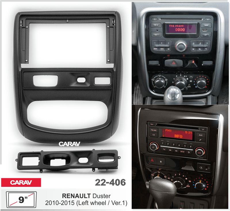 Consola CARAV - RENAULT DUSTER