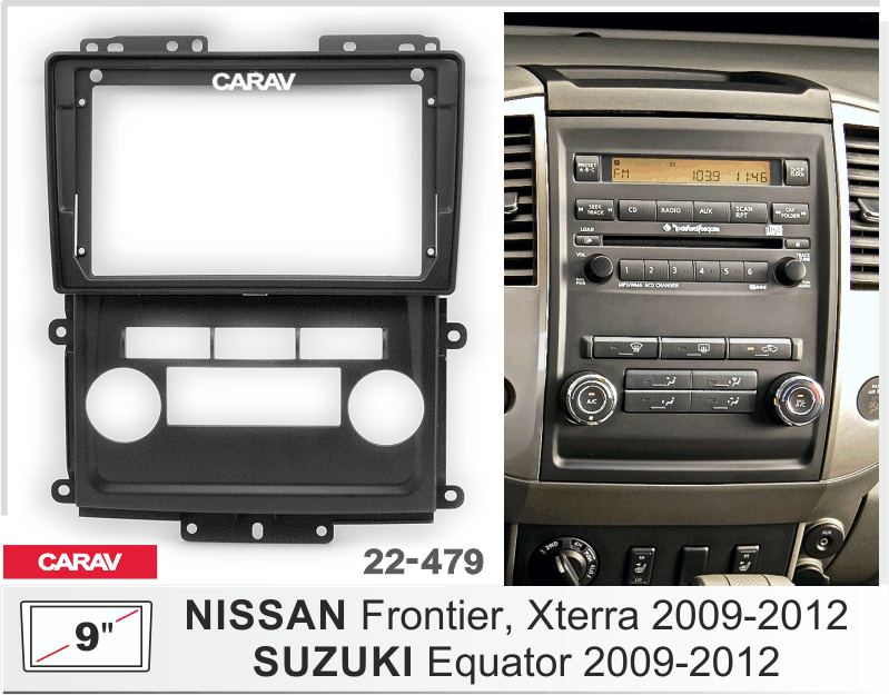 Consola CARAV - NISSAN FRONTIER, XTERRA