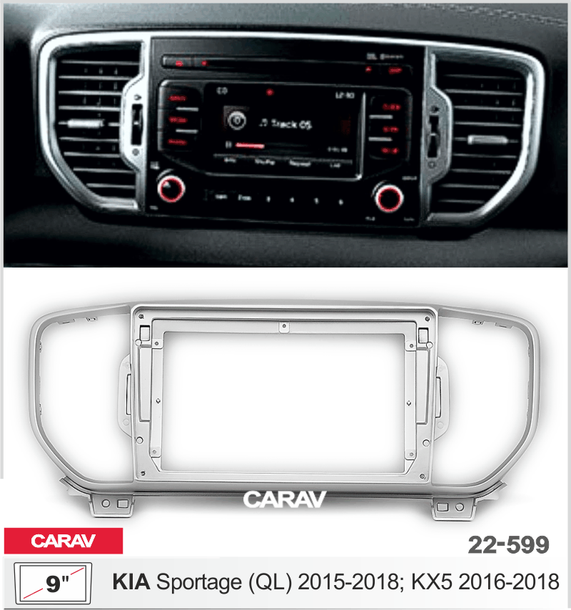 Consola  CARAV -  KIA SPORTAGE (QL)