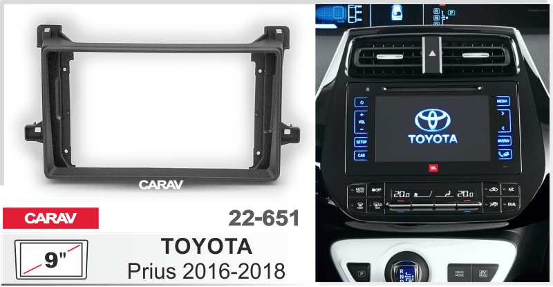 Consola CARAV - TOYOTA PRIUS