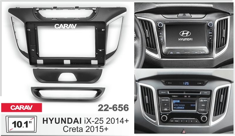 Consola CARAV - HYUNDAI iX-25 + CRETA