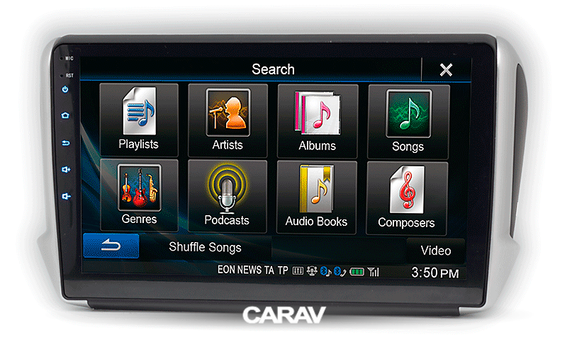 Consola CARAV - PEUGEOT (2008)