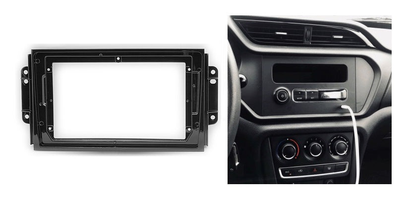 Consola para CHERY TIGGO 3X 2016 (9 Pulgadas, Negro UV)