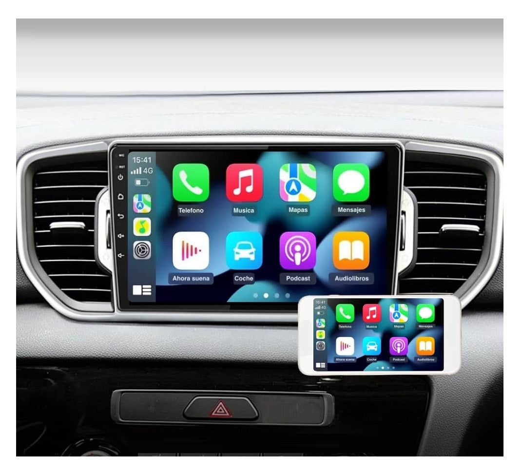 Consola para KIA Sportage / KX-5 2015-2018 (9 Pulgadas)