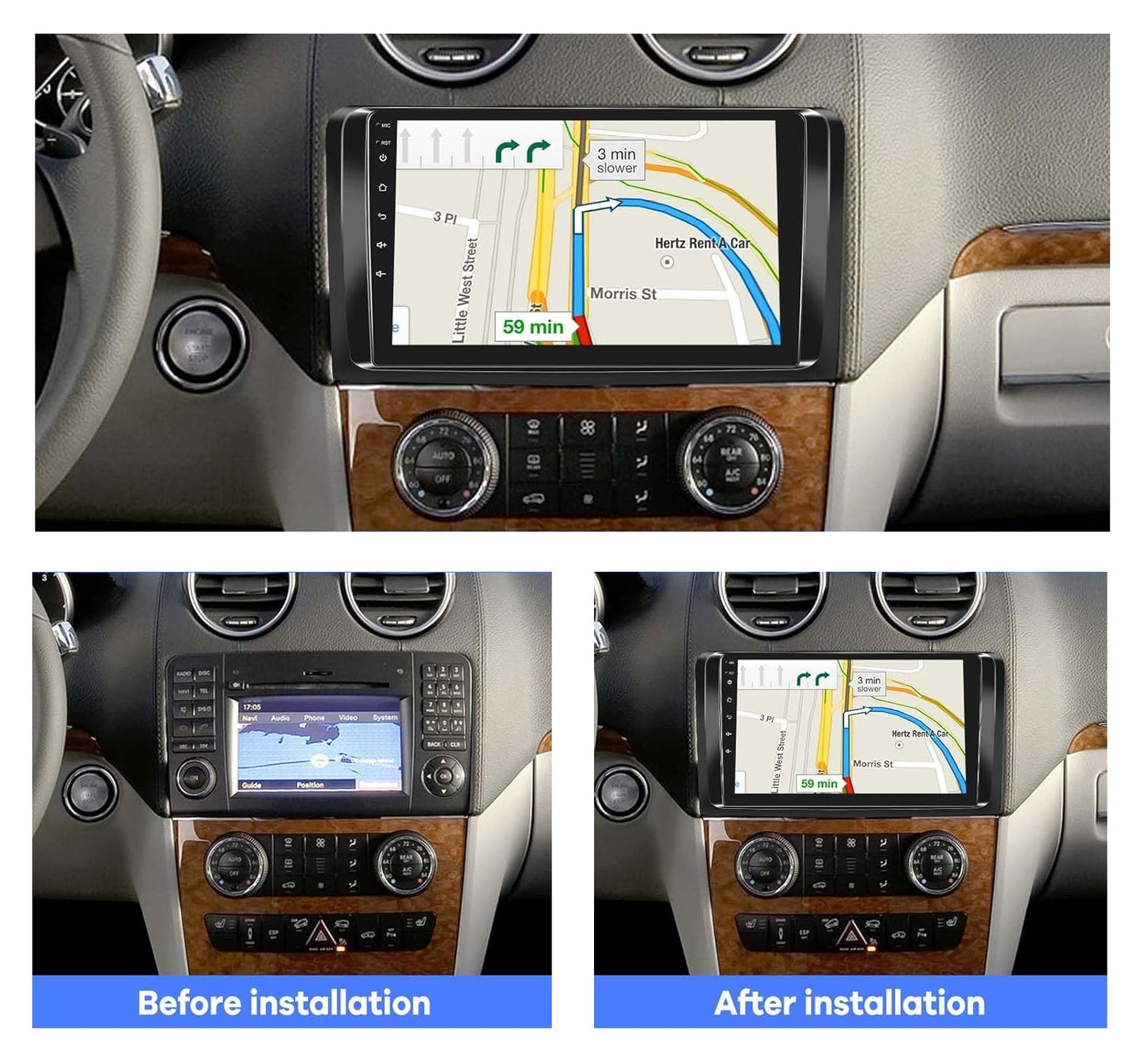Consola YELEW - BENZ ML (W164)