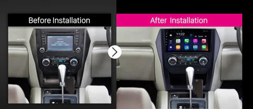 Consola para Mahindra XUV500 2012 (9 pulgadas)
