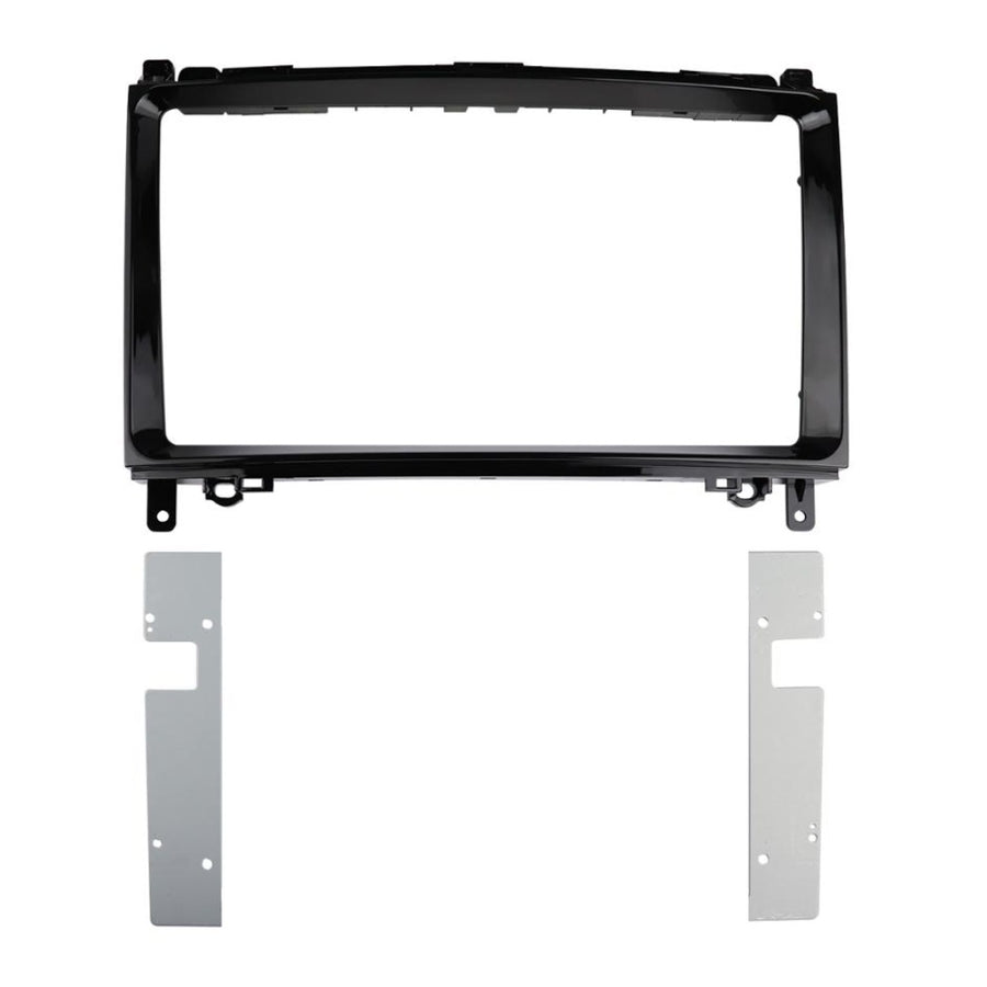 Autoradio + Consola para MERCEDES BENZ B200/ A-KLASSE (W169)/ B-KLASSE (W245) 2004-2012 (9 Pulgadas, UV BLACK)