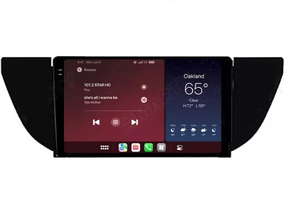Consola para Geely Emgrand GS/ GL 2016-2018 (9 Pulgadas, Negro UV)