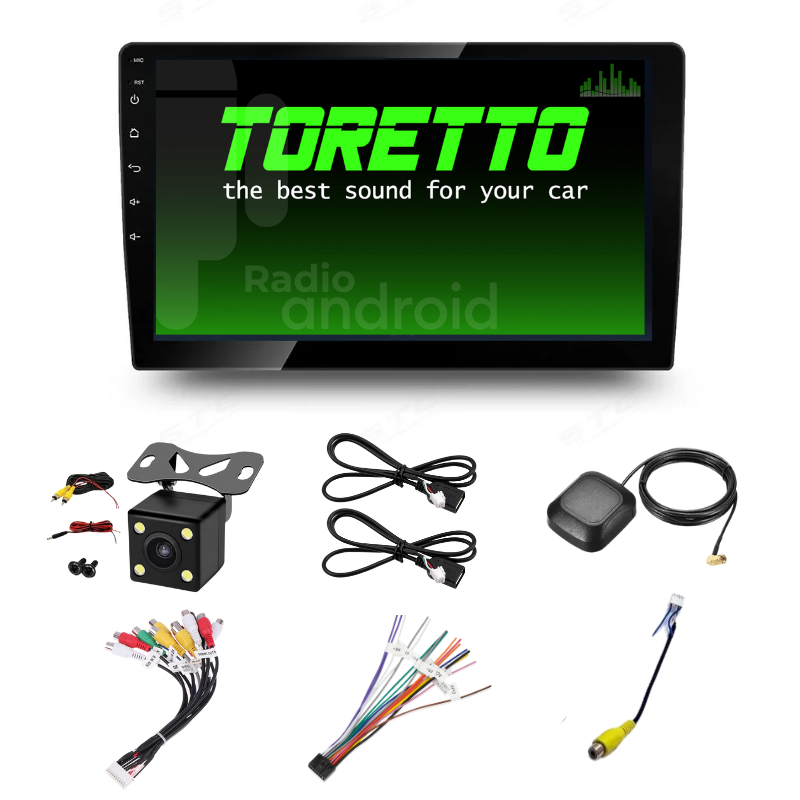 Autoradio Android 9" Toretto (2+16GB)