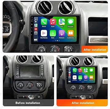 Consola para Jeep Compass 2010-2016 (10.1 Pulgadas)
