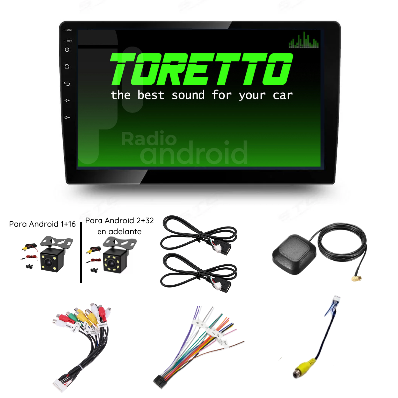 Autoradio + Consola para Hyundai Tucson IX35 2010-2018 (10.1 Pulgadas)