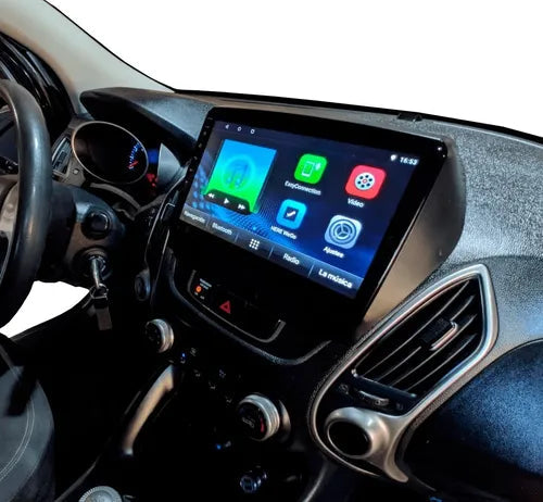 Autoradio + Consola para Hyundai Tucson IX35 2010-2018 (10.1 Pulgadas)