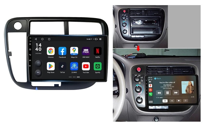 Consola YELEW - HONDA CIVIC