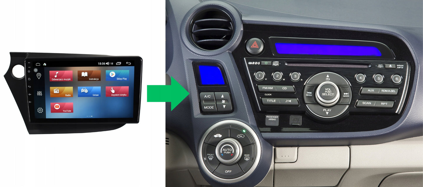 Consola YELEW - HONDA INSIGHT
