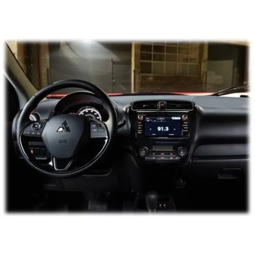 Consola para Mitsubishi Mirage 2012 (9 pulgadas, negro UV)