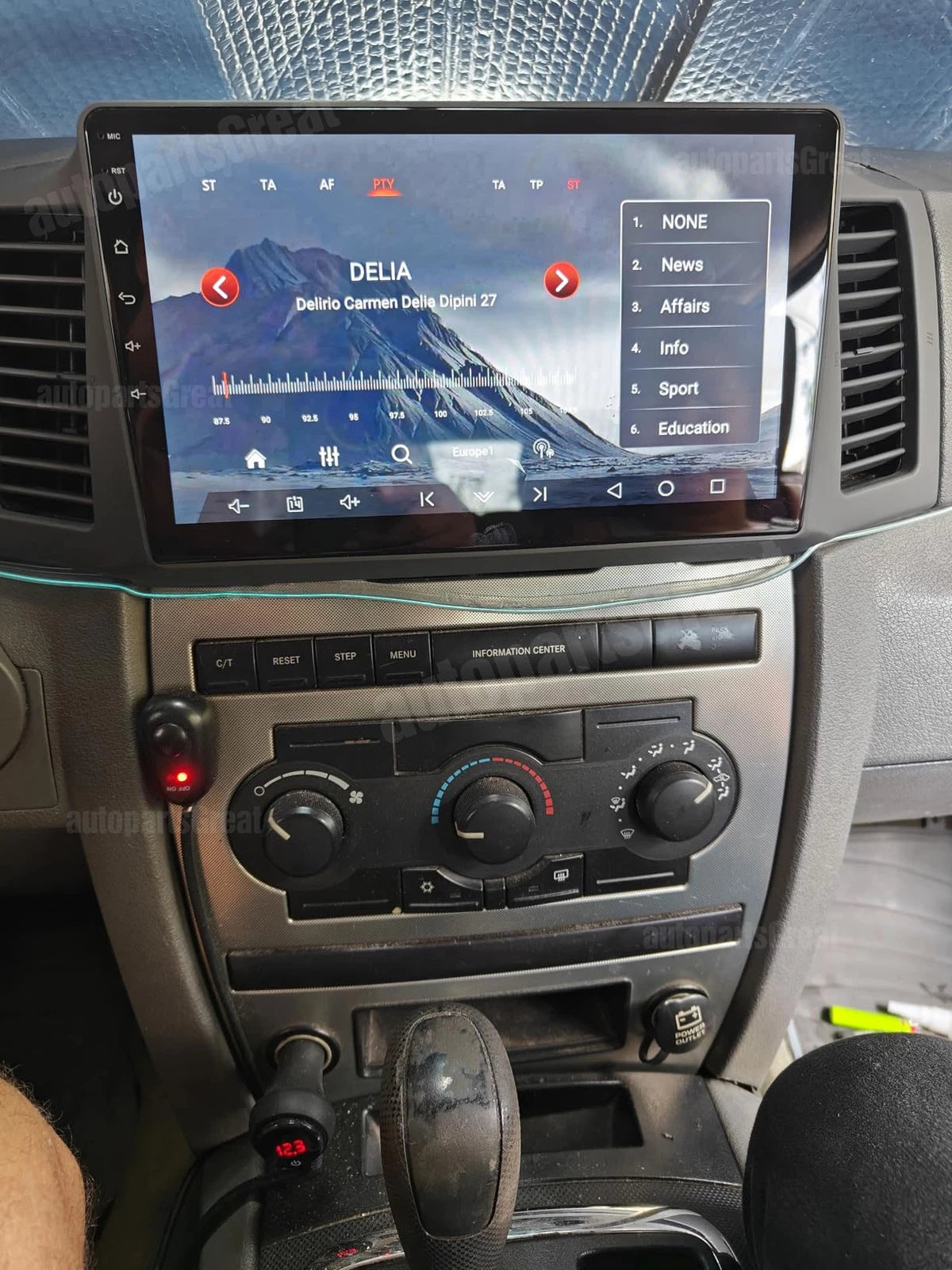 Consola YELEW - JEEP GRAND CHEROKEE