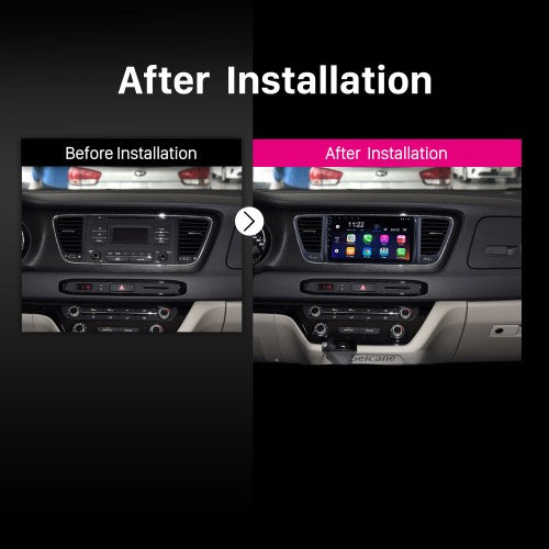 Consola para KIA Carnival / Sedona 2014 (9 Pulgadas)