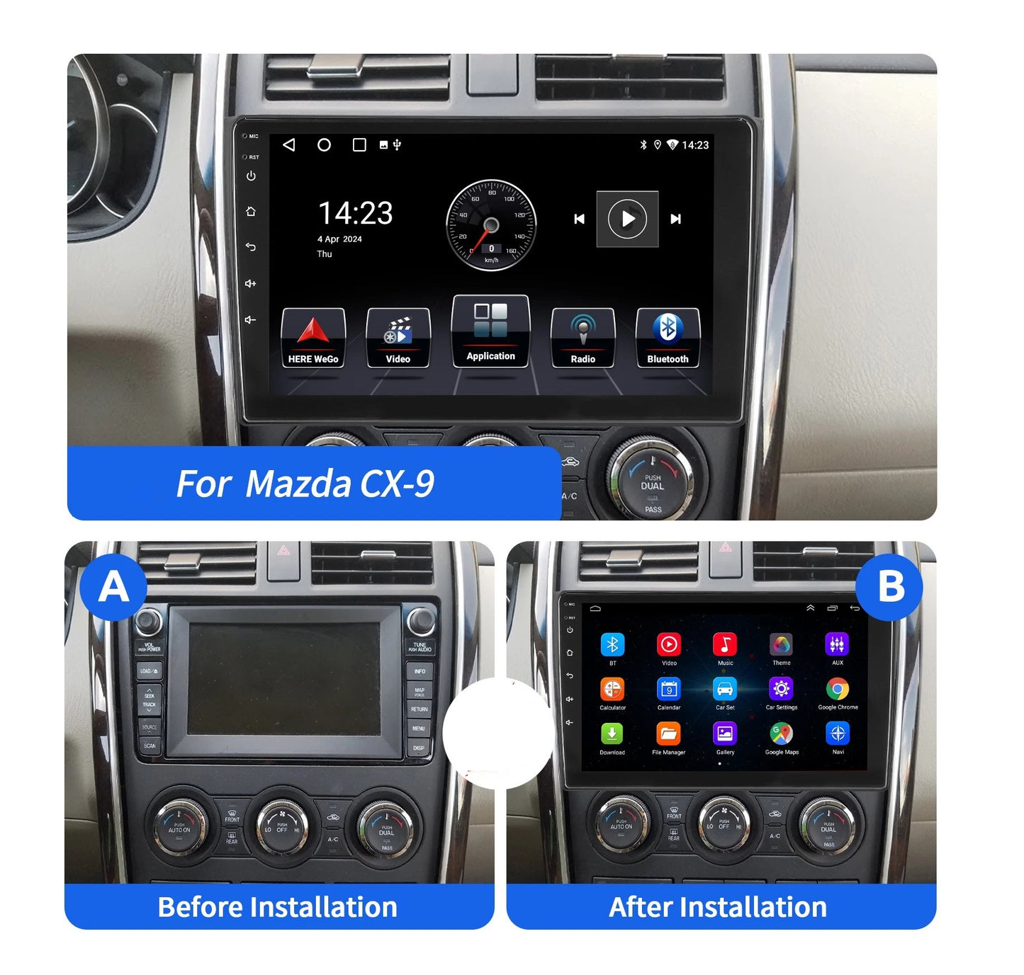 Consola YELEW - MAZDA CX-9