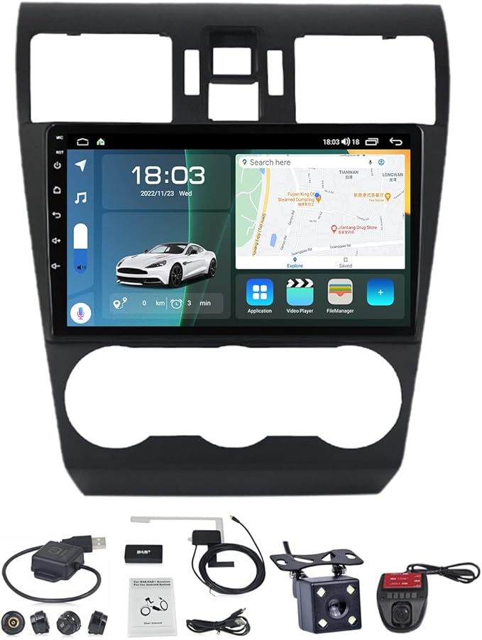 Consola para Subaru Forester 2015-2018 (9 Pulgadas)