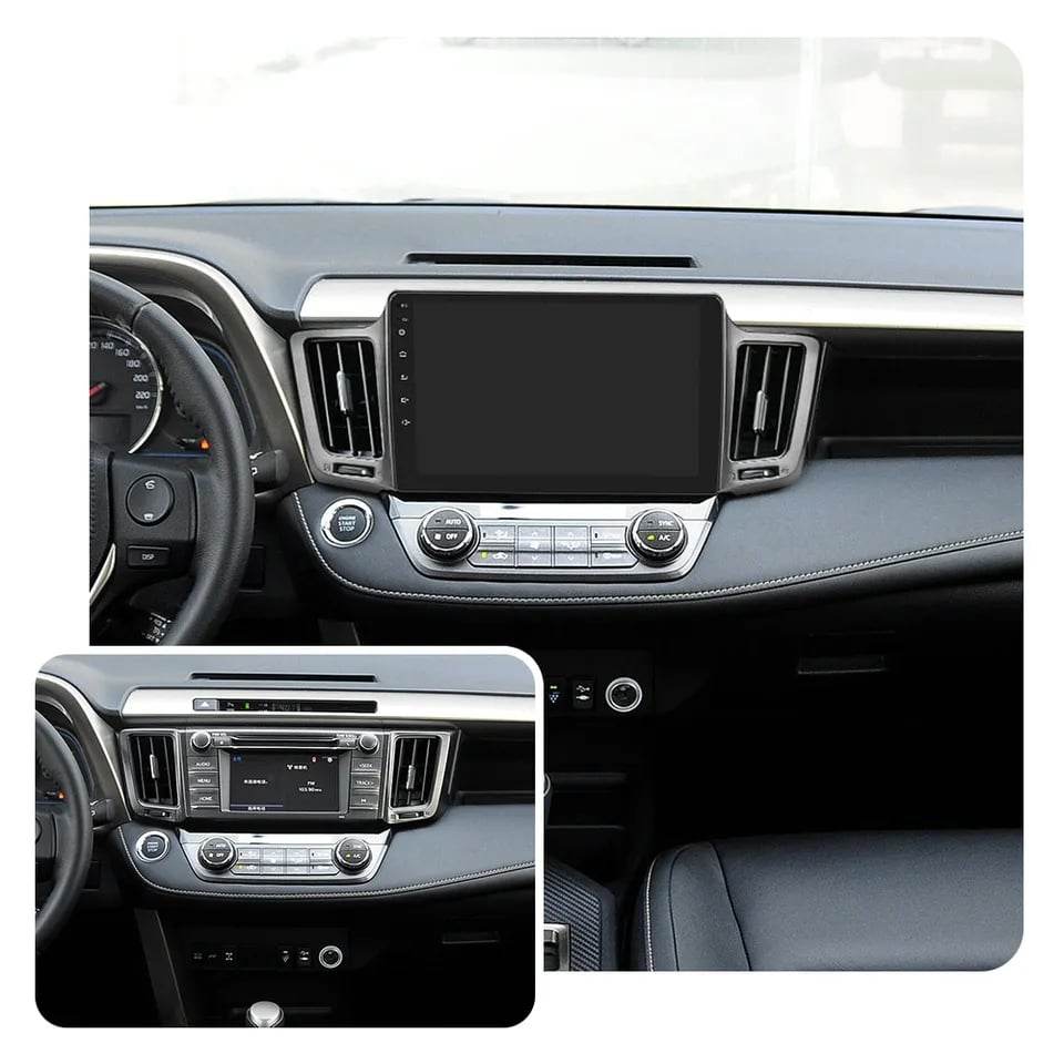 Consola para Toyota RAV4 2013-2019 (10.1 Pulgadas, Negro)