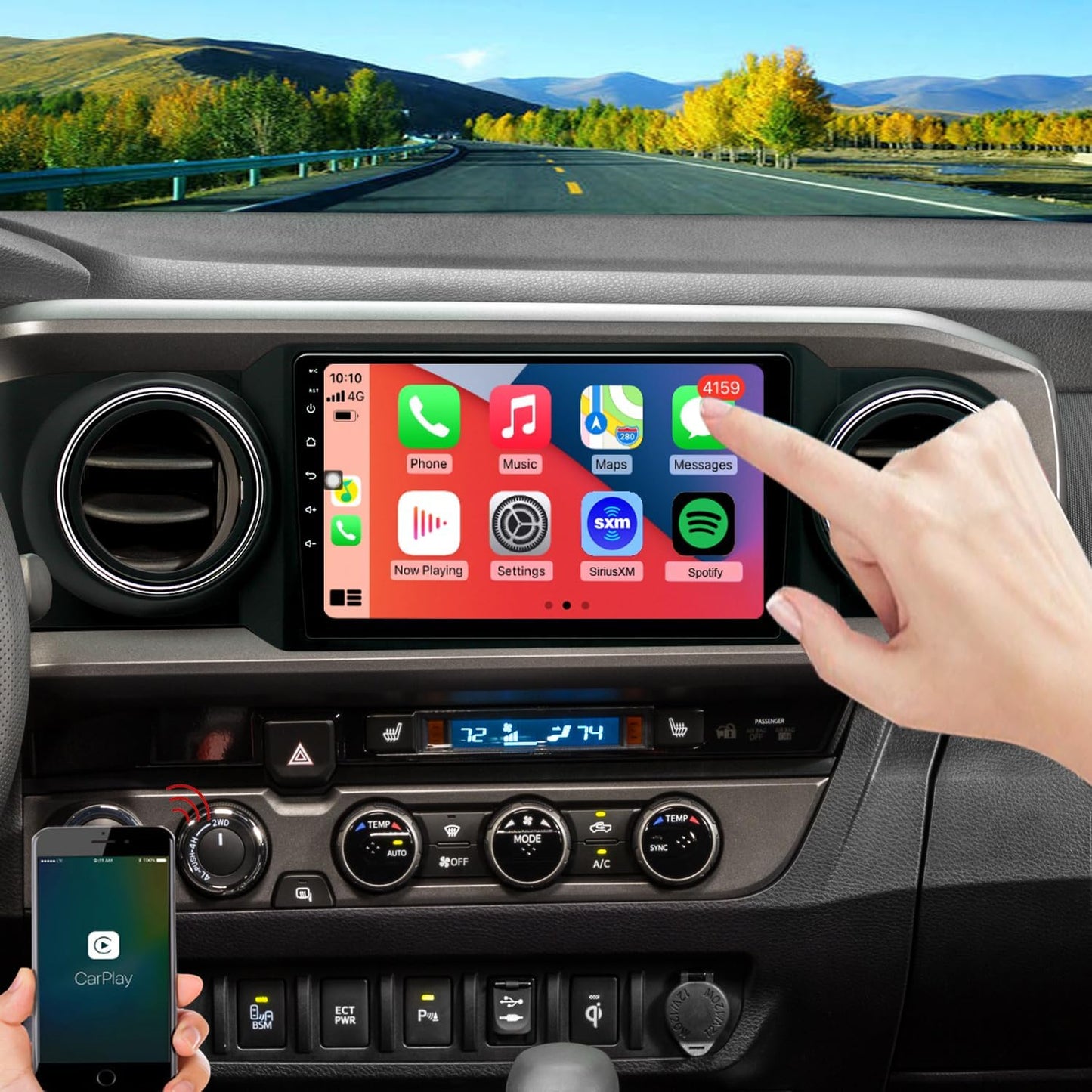 Consola YELEW - TOYOTA TACOMA
