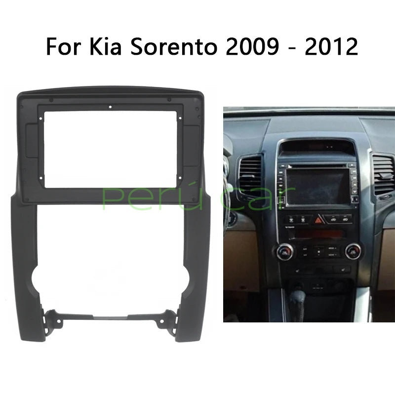 Autoradio + Consola para KIA Sorento 2009-2012 (10.1 Pulgadas, con Aire Acondicionado Automático)