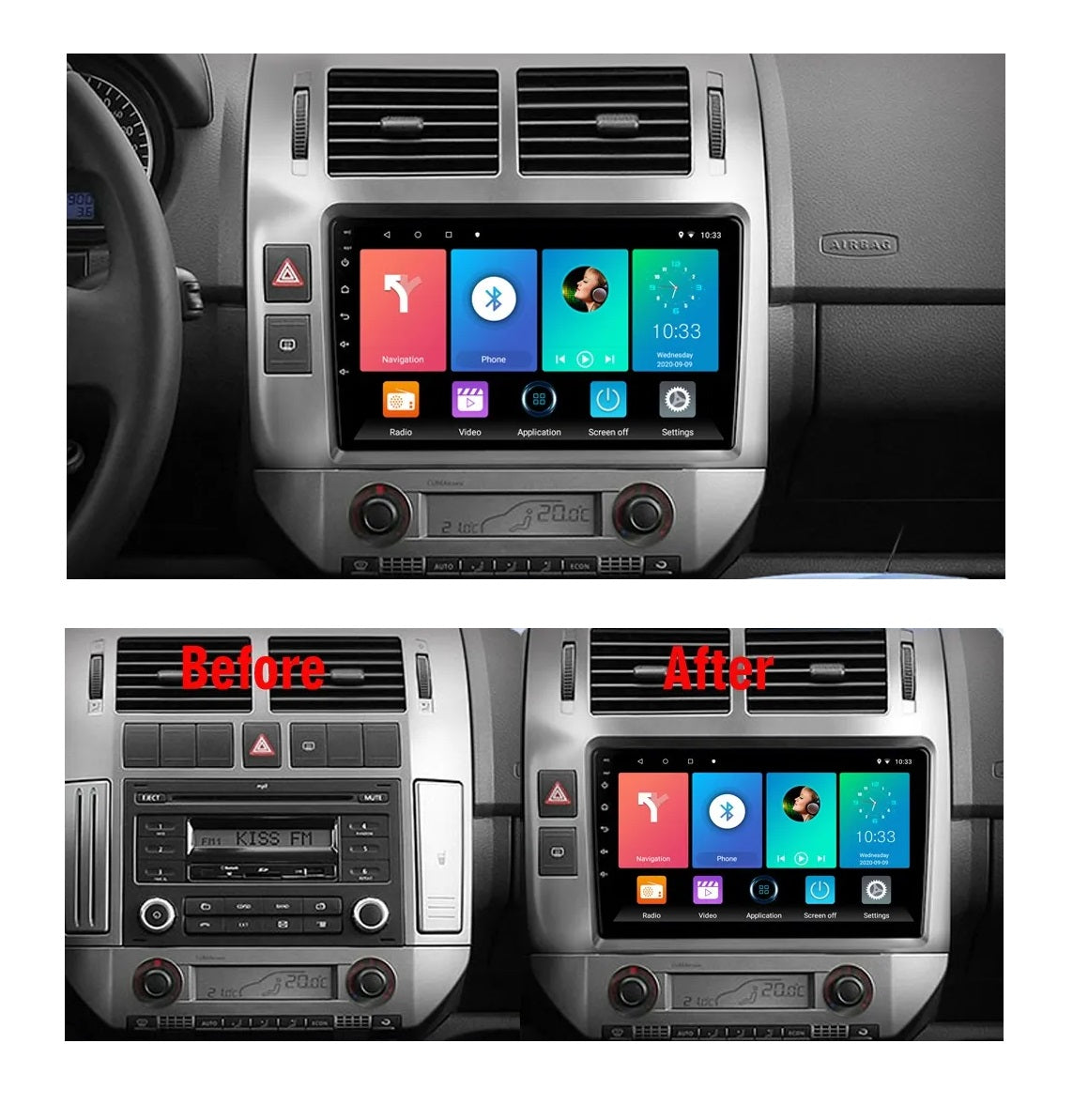 Consola YELEW - VOLKSWAGEN POLO