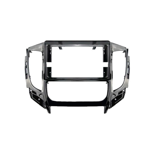 Consola para Mitsubishi Triton 2015 (9 pulgadas, AC automático, negro UV)