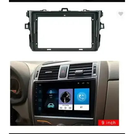 Consola para Toyota Corolla 2008-2010 (9 Pulgadas, Negro)