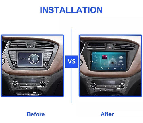 Consola para HYUNDAI I-20 2014-2015 (9 Pulgadas, LHD)