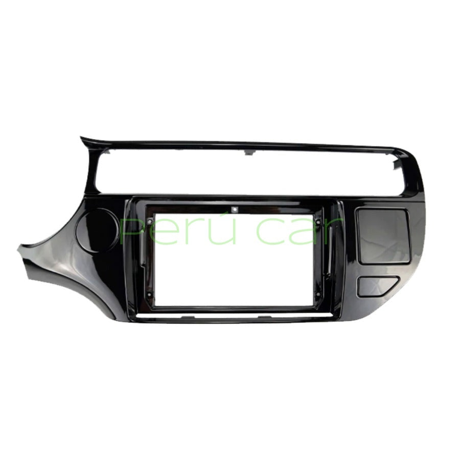 Consola para KIA Rio / K3 2015-2017 (9 Pulgadas, con Orificio para SRS, Color Negro)