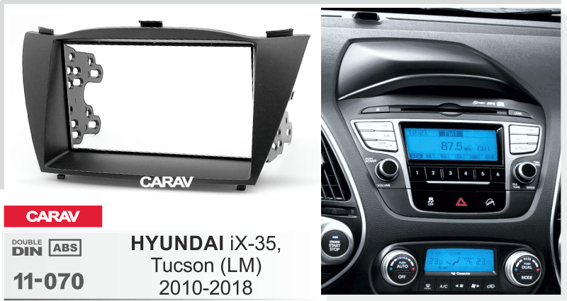 Consola CARAV - HYUNDAI  iX - 35 - TUCSON (LM)