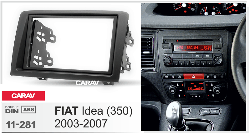 Consola CARAV - FIAT IDEA (350)