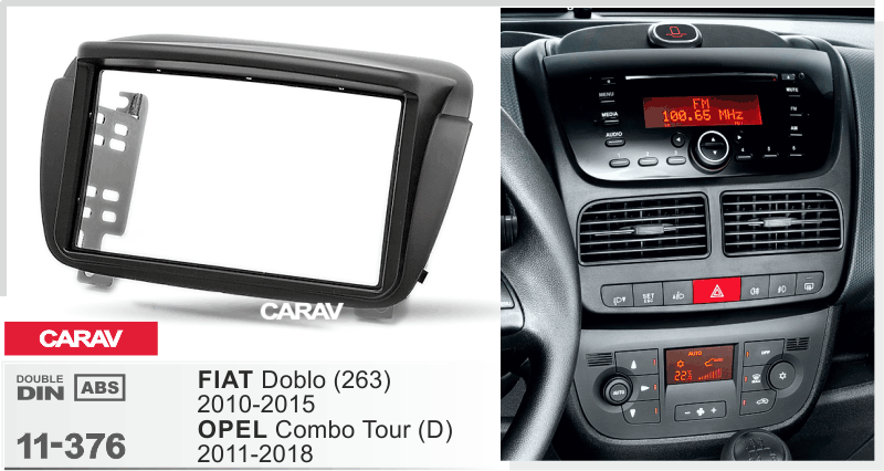 Consola CARAV - FIAT DOBLO (263)