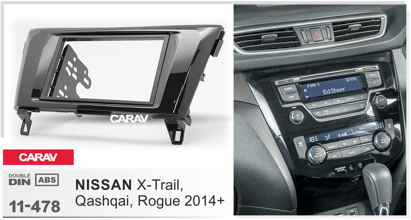 Consola CARAV - NISSAN X-TRAIL - QASHQAI - ROGUE